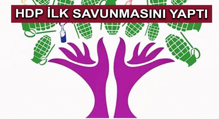 HDP İlk Savunmasını Yaptı