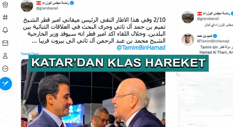 Katar’dan Klas Hareket