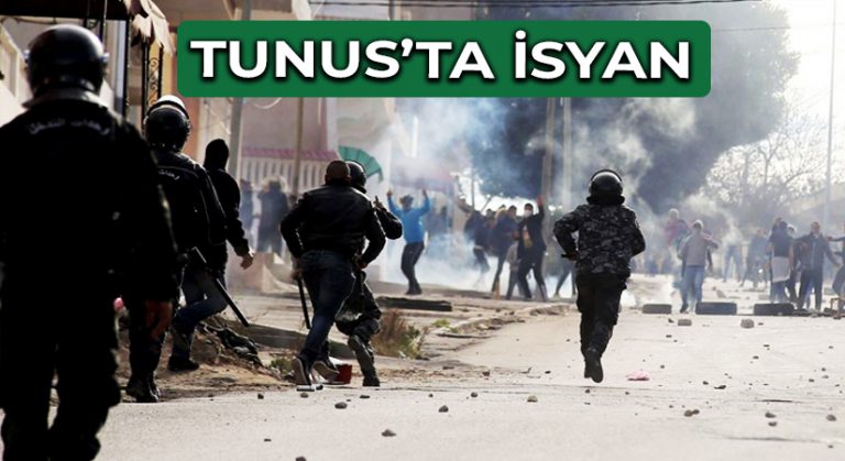 Tunus’ta isyan