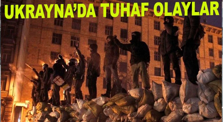 Ukrayna’da Başkanlık Binasına Baskın