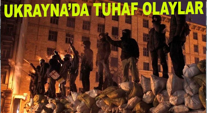 Ukrayna’da Başkanlık Binasına Baskın