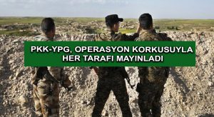 PKK-YPG, Operasyon Korkusuyla Her Tarafı Mayınladı