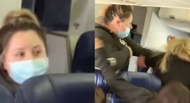 Kadın Yolcu Uçakta Dehşet!