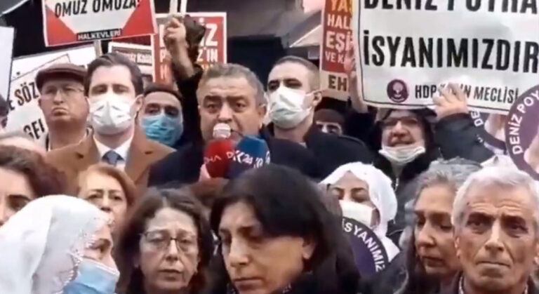 CHP’li Sezgin Tanrıkulu HDP’nin Eylemine Katıldı