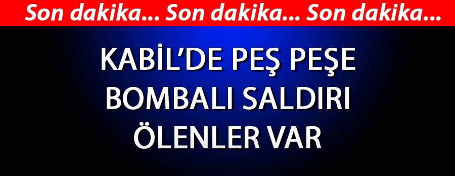 Kabilde Bombalı saldırı:Ölenler Var