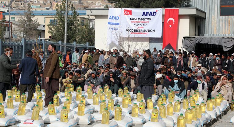 AFAD’dan Afganistan’a Gıda Yardımı