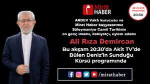 Ali Rıza Demircan Hocadan Önemli Sözler