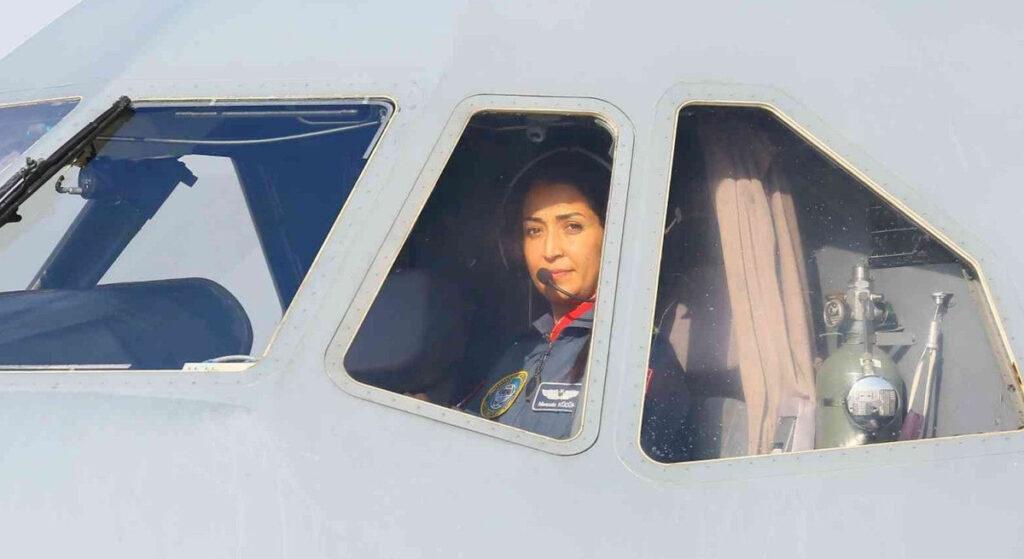 15 tonluk CASA Uçağını Uçuran Kadın Pilot, TSK’nın Gurur Kaynağı