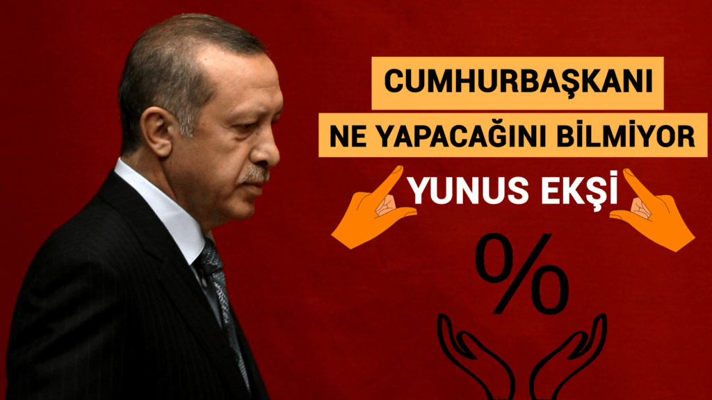 CUMHURBAŞKANI NE YAPACAĞINI BİLMİYOR