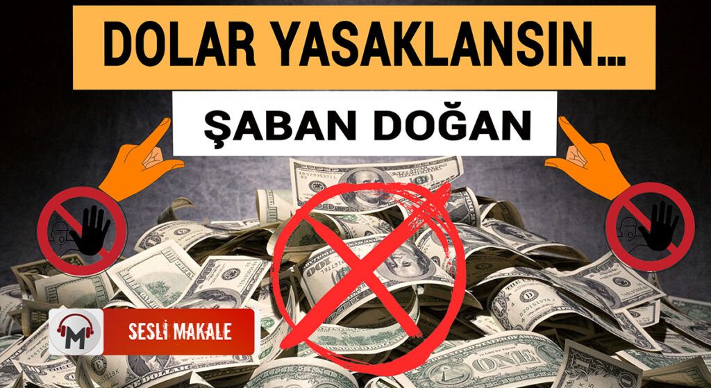 DOLAR YASAKLANSIN…