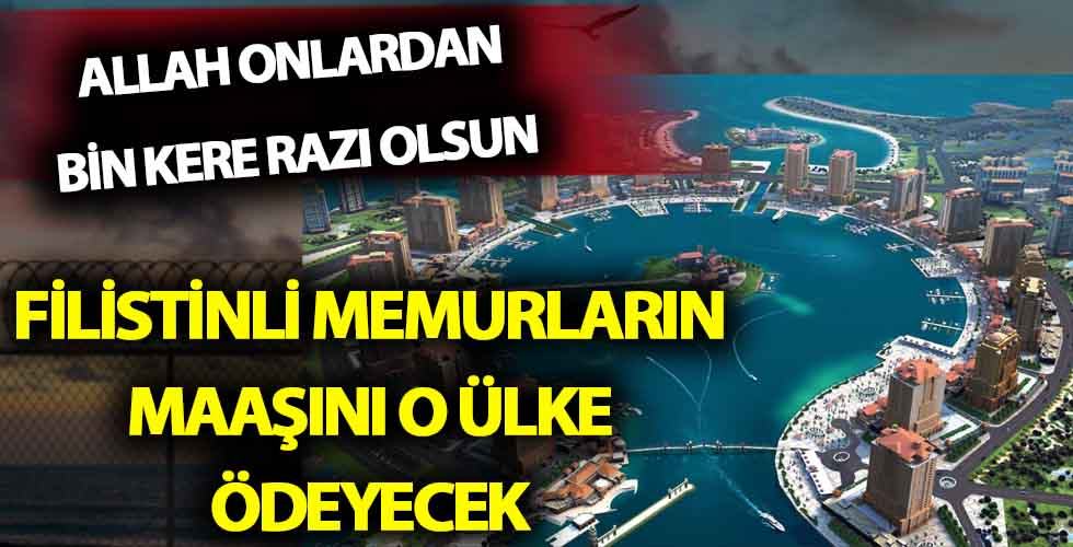 Filistinli Memurların Maaşını Katar