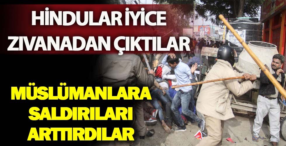 Hindistan’da Müslümanlara Saldırı