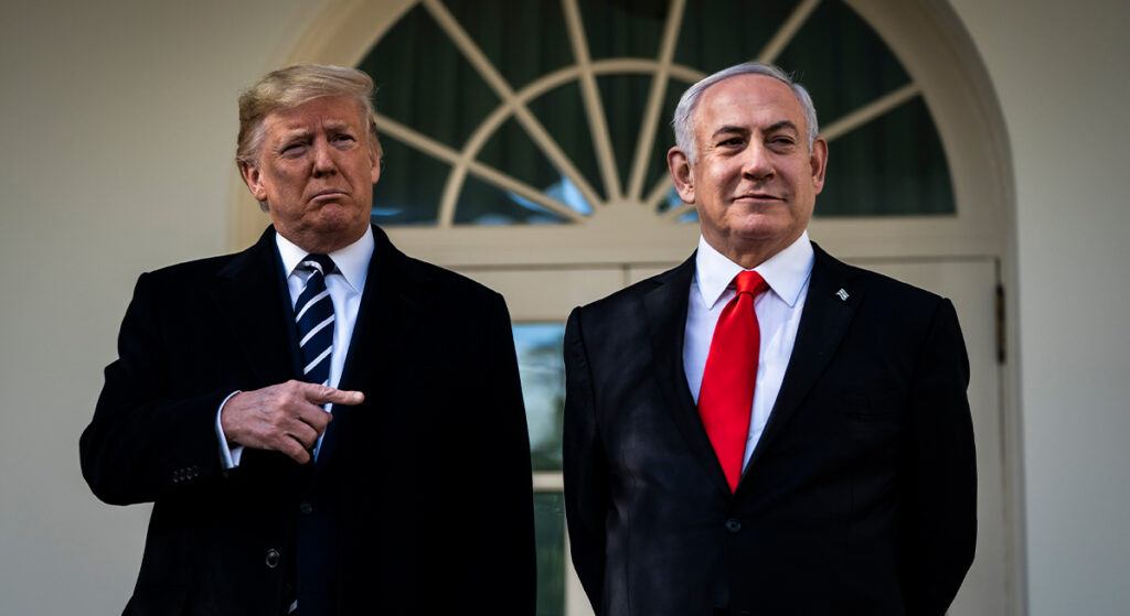 Sen miydin Kudüs’ü İsrail’in Başkenti İlan Eden:Donald Trump’la Netanyahu bir birine girdi