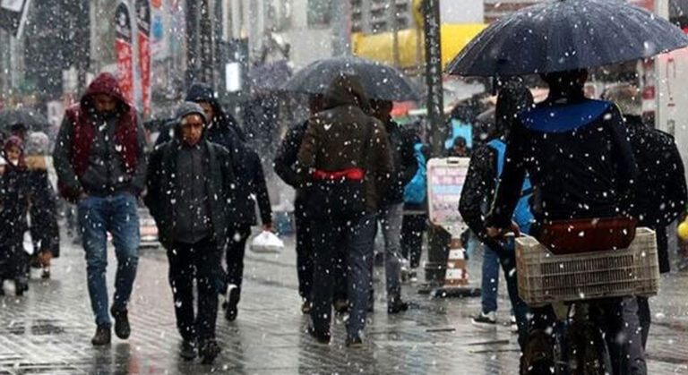 Meteoroloji Uyardı Kar Kapıda Bekliyor