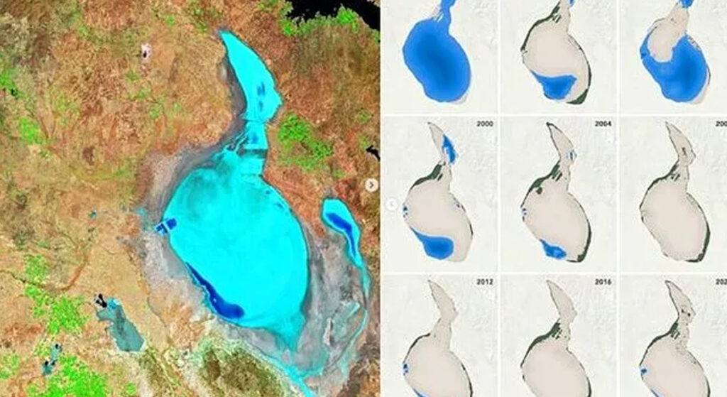 NASA, Tuz Gölü Yok Olmak Üzere