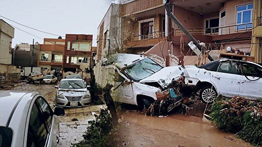 Irakta Sel Felaketi Sekiz Can Aldı!