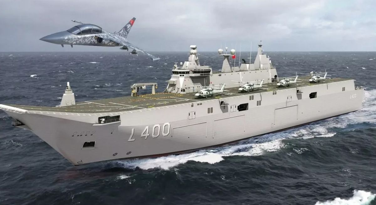 Türkiye’nin en büyük savaş gemisi: TCG ANADOLU müjdesi