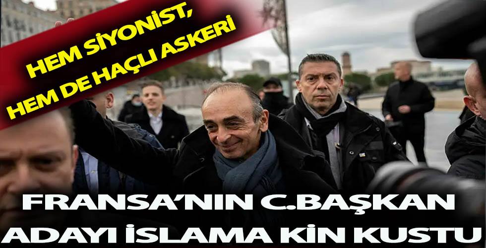 Fransa’nın Yahudi Cumhurbaşkanı Adayı Tam İslam Düşmanlığı Yapıyor