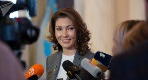 Nazarbayev’in Kızı Aliya’dan Kazak Halkına Teşekkür Etti