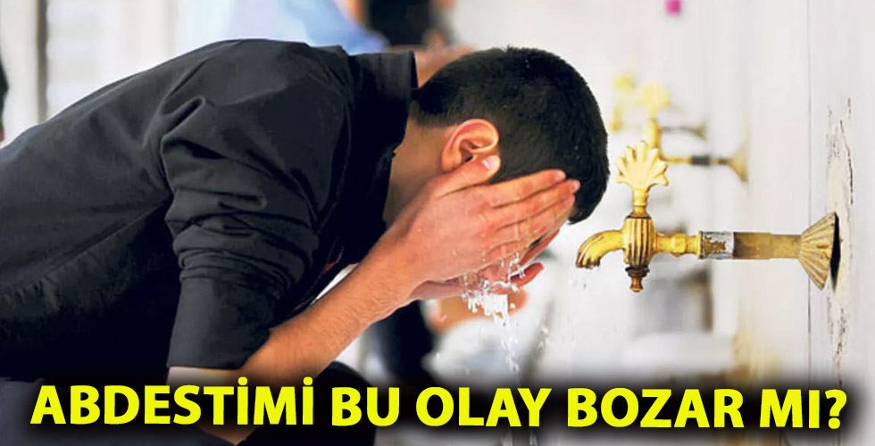 Akıl hastası çocuğumu yıkıyorum abdestim bozulur mu?