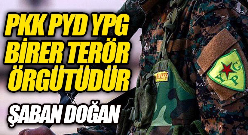 PKK PYD YPG BİRER TERÖR ÖRGÜTÜDÜR