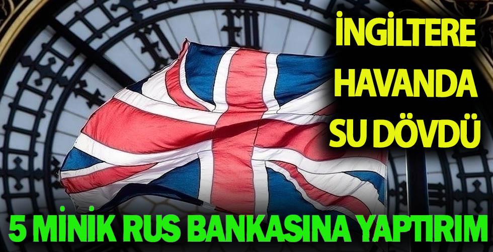 İngiltere’den 5 Rus Bankasına Yaptırım