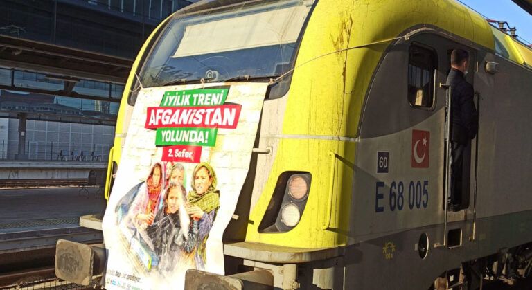 Afganistan’a Gönderilen İkinci Yardım Treni Yola Çıktı