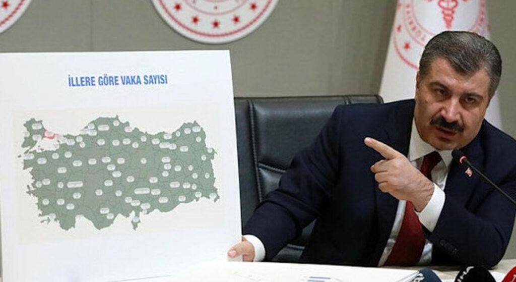 Haftalık Vaka Haritası! İşte Alarm Veren 10 İl