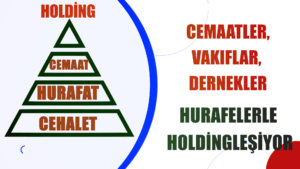 CEMAATLER,VAKIFLAR, DERNEKLER HURAFELERLE HOLDİNGLEŞİYOR