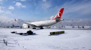 Kar Yağışı Hava Trafiğini De Vurdu!