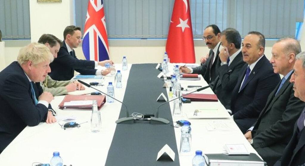 Johnson’dan Türkiye Açıklaması: İş Birliğini Artırmayı Dört Gözle Bekliyoruz