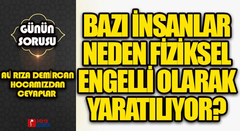GÜNÜN SORUSU | FİZİKSEL ENGEL