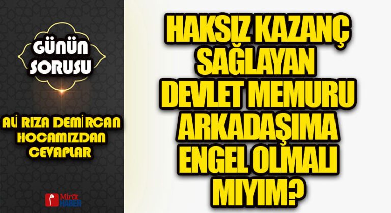 GÜNÜN SORUSU