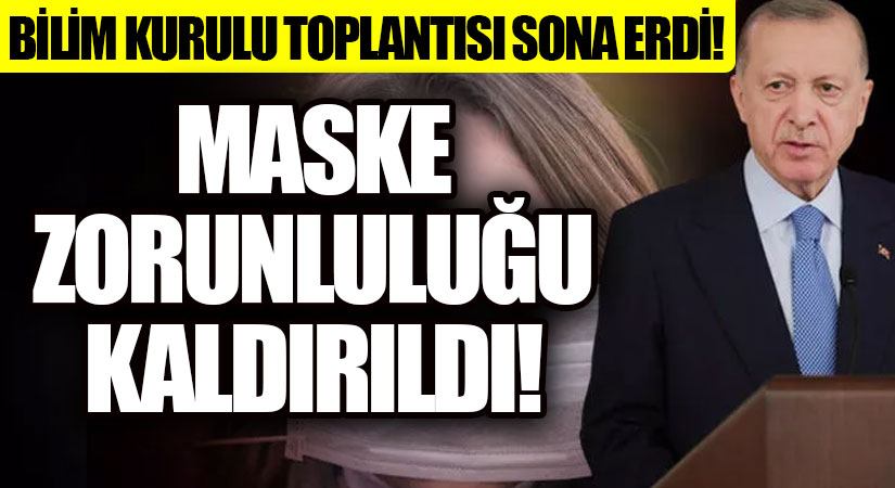 Maske yasağı tamamen kalktı mı? Başkan Recep Tayyip Erdoğan açıkladı!