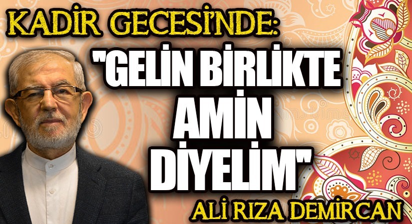 KADİR GECESİ DUASI