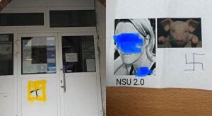 Almanya’da bir camiye ırkçı ve çirkin saldırı gerçekleştirildi