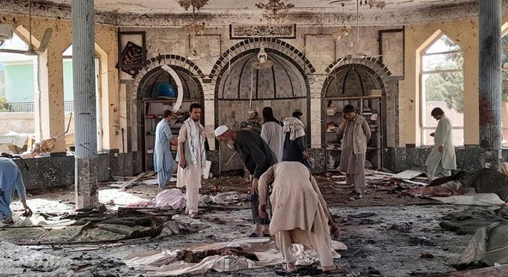TALİBAN: CAMİYİ BOMBALAYANLARI CEZALANDIRMA SÖZÜ