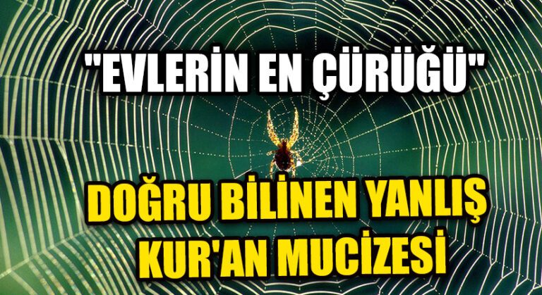 ”EVLERİN EN ÇÜRÜĞÜ”-DOĞRU BİLİNEN YANLIŞ KUR’AN MUCİZESİ