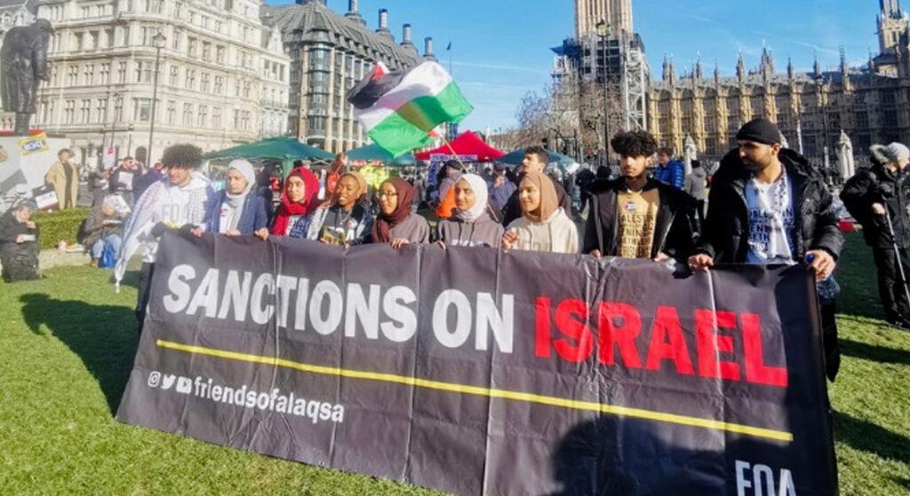 Filistin Yanlısı Aktivistlerden Krallık Hükümetine Boykot