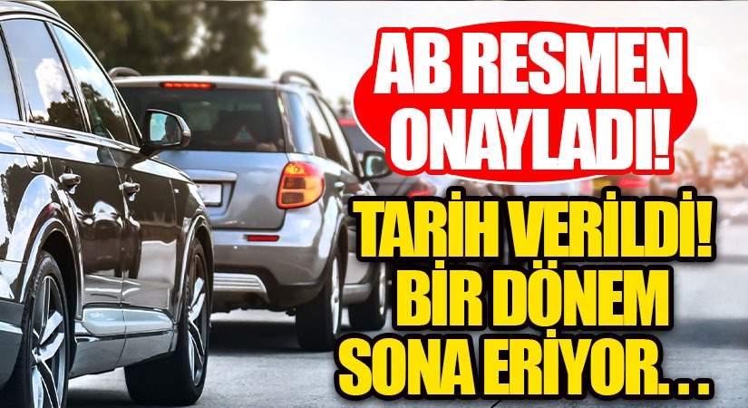 2035 Yılından İtibaren Dizel ve Benzinli Araçların Satışının Yasaklanmasına Onay