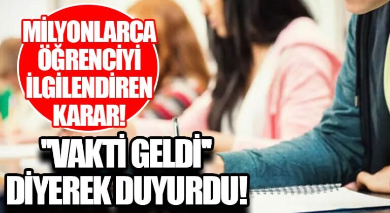 YÖK Başkanı Özvar’dan Yüz Yüze Eğitim Açıklaması!
