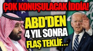 ABD’nin Suudi Arabistan’a “ilişkileri sıfırlamaya hazır olduğunu” Bildirdiği İddia Edildi