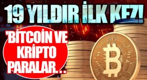 Bitcoin ve Kripto Paralar Yere Çakıldı!