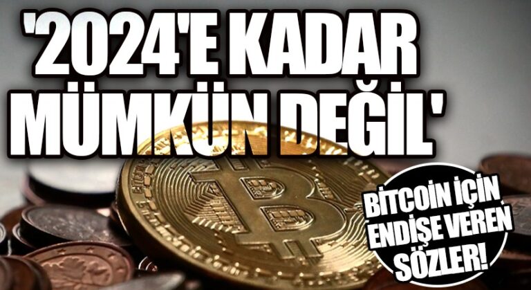 Bitcoin İçin Endişe Veren Sözler