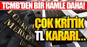Merkez Bankasının TL Kararı!