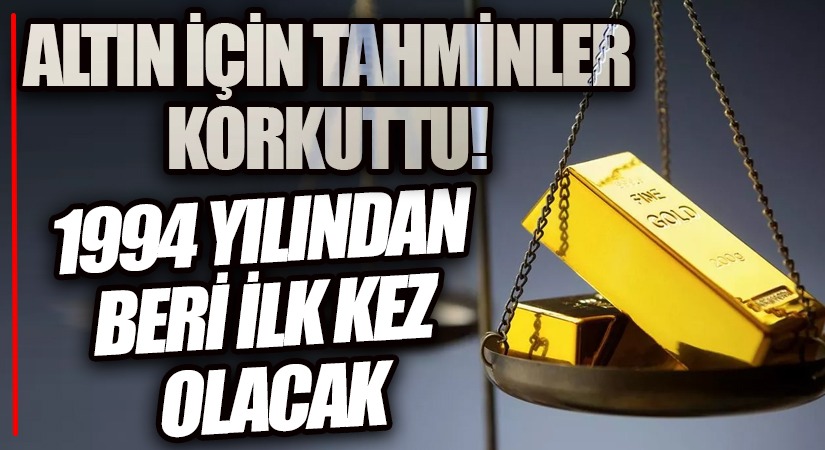 Altın İçin Tahminler Korkuttu!