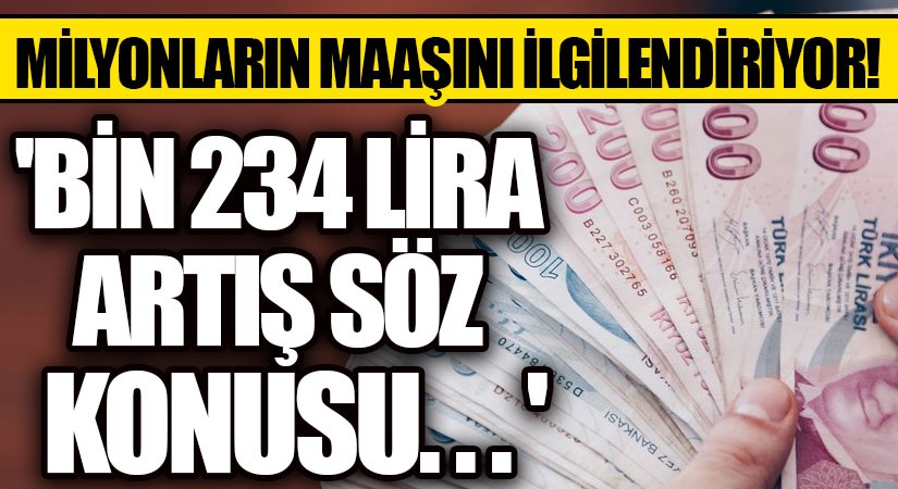 Milyonların Maaşlarını İlgilendiriyor!