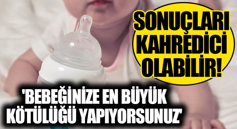 Bebeğinize Bu Hatayı Yapmayın!