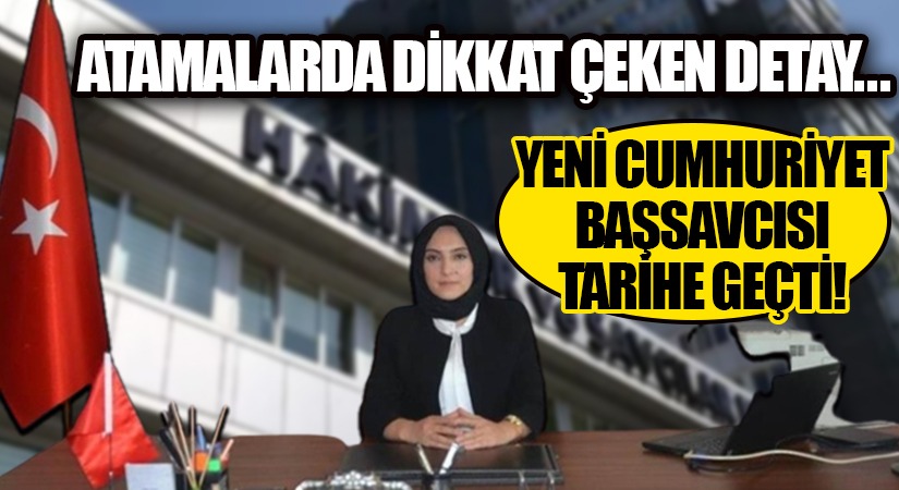 HSK’dan İlk Başörtülü Cumhuriyet Başsavcısı Ataması