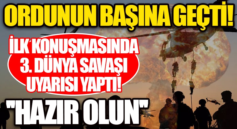 Ordunun Başına Geçti!